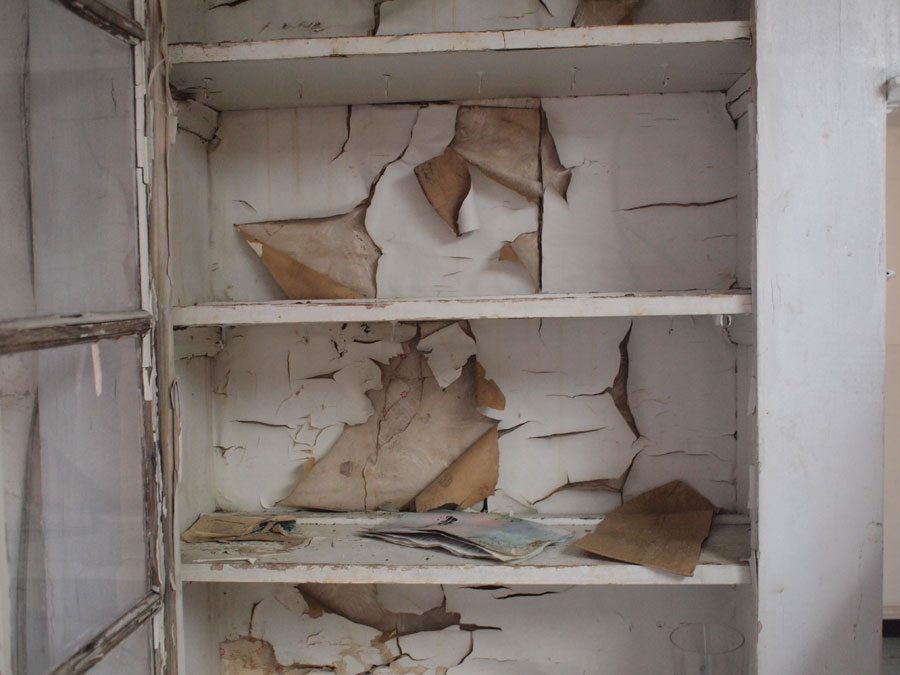old cabinet