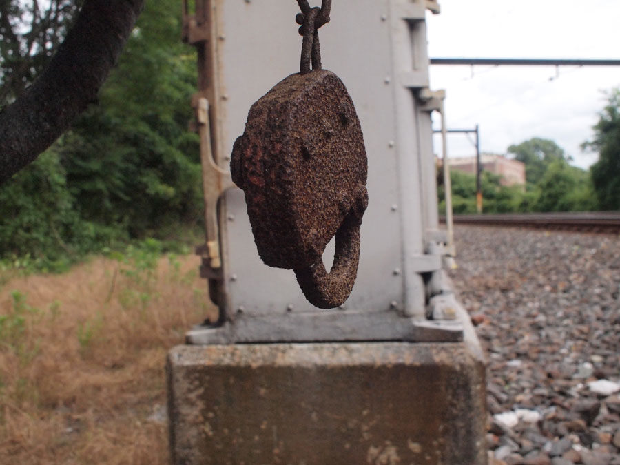 rusted lock