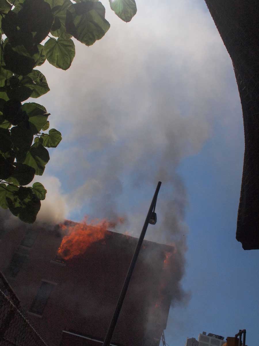 Abandoned Building Fire